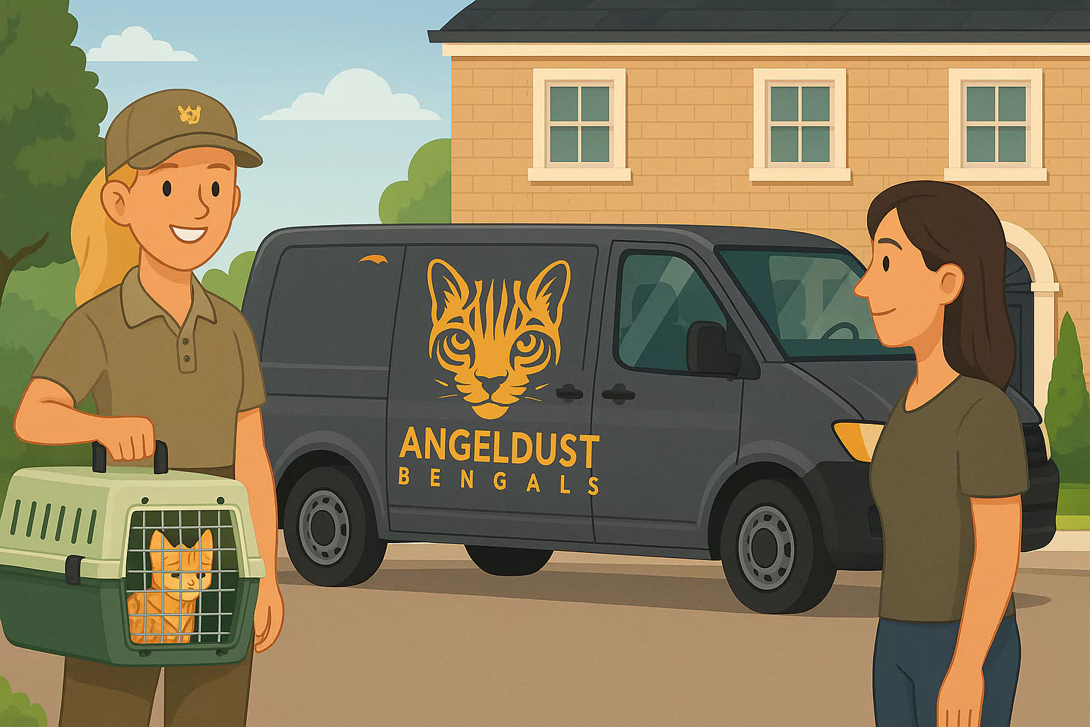 Bengal Cat Courier for Delivery Worldwide